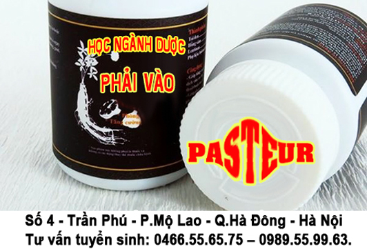 Tuyển sinh Cao đẳng Dược - Trường Cao đẳng Y Dược Pasteur