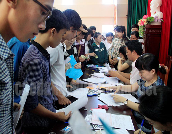 Ấn định thời gian công bố điểm trúng tuyển Đại học năm 2017 