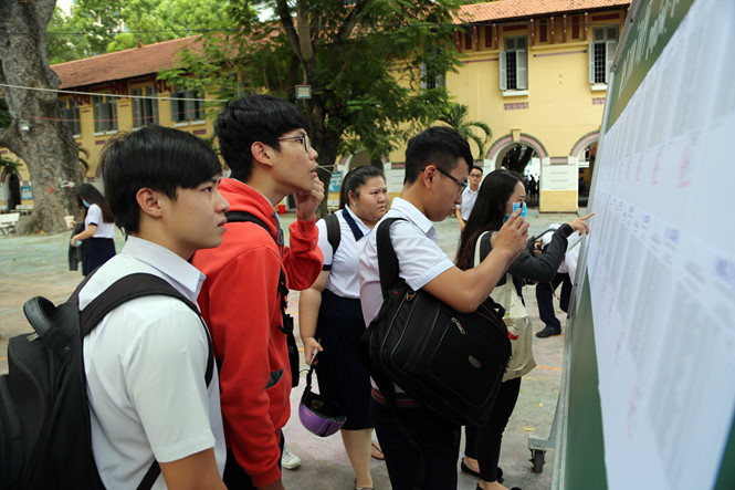 Danh sách các trường có tỷ lệ nhập học cao và số lượng thí sinh nhập học trong kỳ xét tuyển đợt 1 