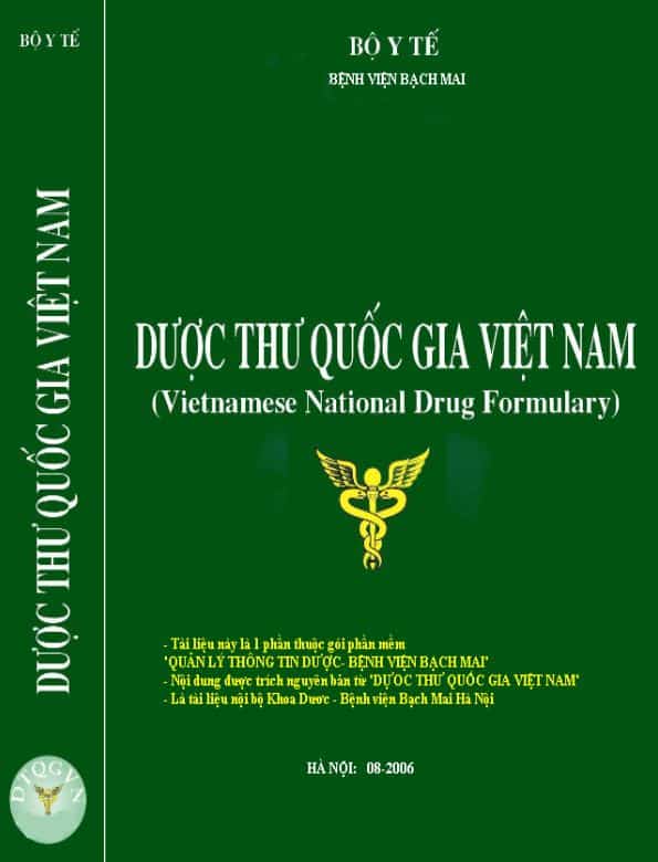 Dược thư quốc gia Việt Nam dùng cho tuyến y tế cơ sở