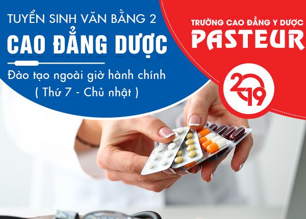 Năm 2019 khai giảng lớp Văn bằng 2 Cao đẳng Dược cho người đi làm