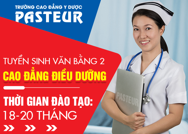 Thông báo tuyển sinh Văn bằng 2 Cao đẳng Điều dưỡng năm 2019 trên phạm vi toàn quốc