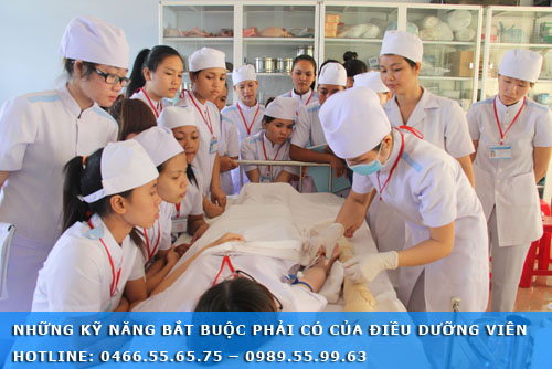 Những kỹ năng bắt buộc phải có của điều dưỡng viên