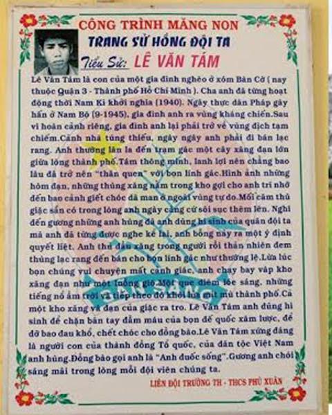 Sốc: Lấy hình sát thủ minh họa cho anh hùng lịch sử