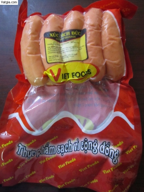 Hoang mang vì xúc xích Vietfood chứa chất gây ung thư