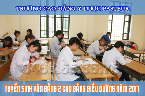Tuyển sinh Văn bằng 2 Cao đẳng Điều dưỡng học thứ 7 CN