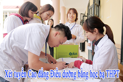 Có được xét tuyển Cao đẳng Điều dưỡng bằng học bạ THPT?