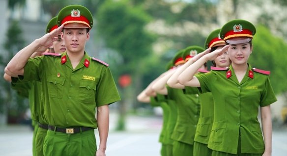 Đăng ký xét tuyển các trường công an nhân dân năm 2018