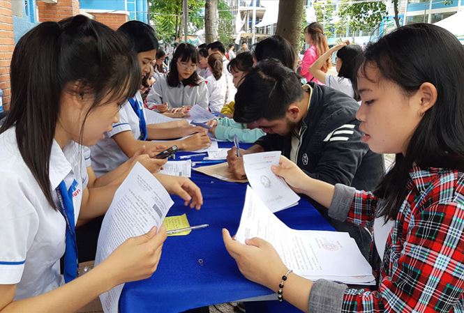 Sử dụng chung dữ liệu tuyển sinh để giảm bớt thủ tục hành chính