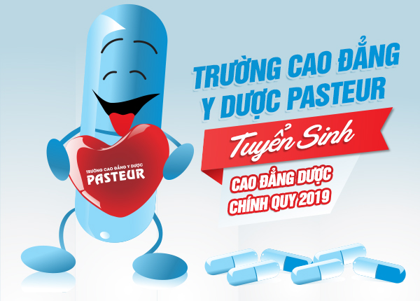Năm 2019 Trường Cao đẳng Y dược Pasteur nhận hồ sơ xét tuyển Cao đẳng Dược vào tất cả các ngày trong tuần
