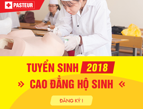 Điều kiện xét tuyển Cao đẳng Hộ sinh năm 2018