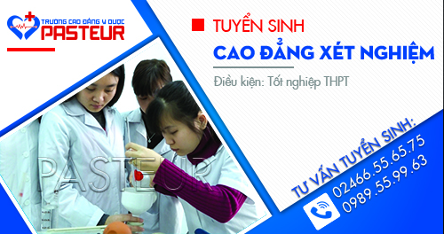 Tuyển sinh Cao đẳng Xét nghiệm chính quy năm 2018 tại Hà Nội