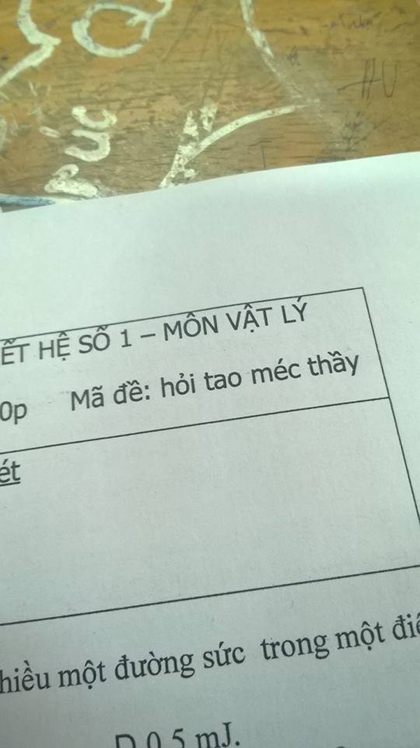 Những cách đánh mã đề bá đạo của thầy cô “thách thức” thí sinh gian lận được!