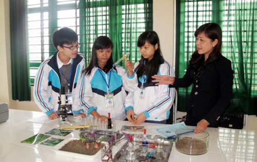 Bài thi Khoa học tự nhiên sẽ có câu hỏi về thí nghiệm, thực hành