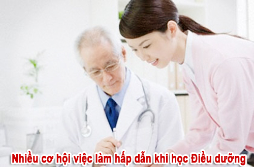 Nhiều cơ hội việc làm khi học Văn bằng 2 Cao đẳng Điều dưỡng