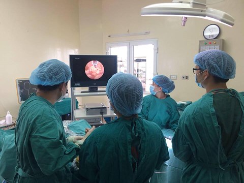 Ca phẫu thuật cho bệnh nhân