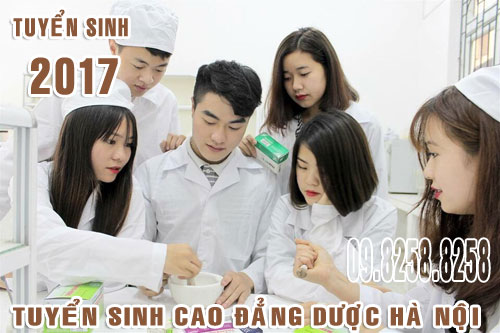Tuyển sinh cao đẳng Dược Hà Nội năm 2017