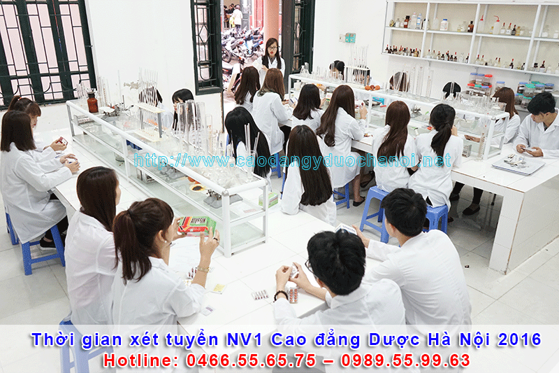 xét tuyển nguyện vọng 1 cao đẳng Dược Hà Nội